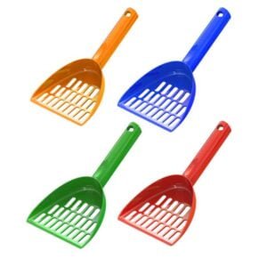 100% Recycled Cat Litter Scoop in Black