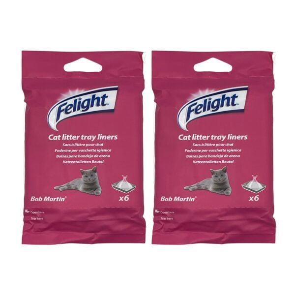 Disposable Cat Litter Tray Liners Value Pack For Every Day Hygiene Makes Cleaning Very Easy
